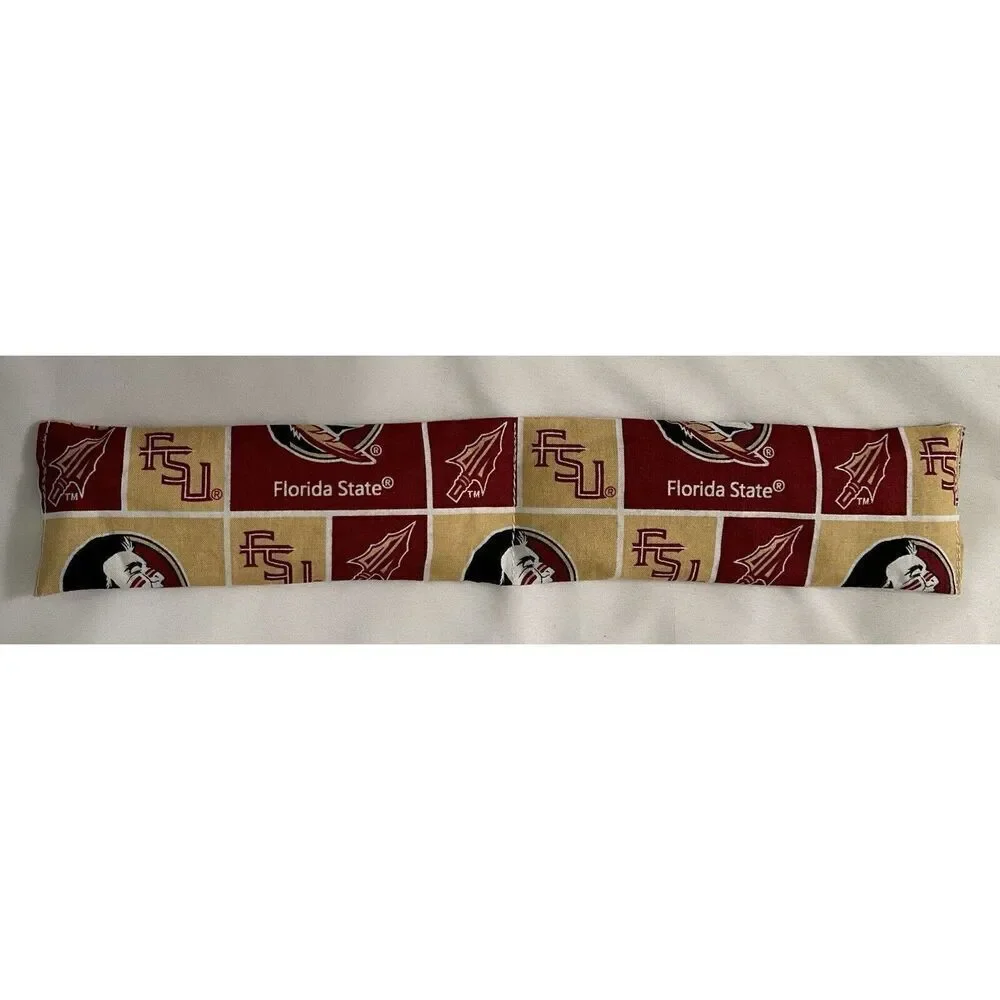 Handmade Florida State University Microwavable Lavender & Rice Neck Pillow NEW